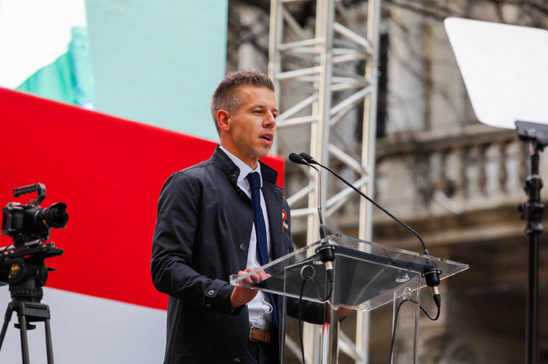 Magyar Péter szerint a „közmédia” feltételeivel nem lehet listavezetői vitát tartani