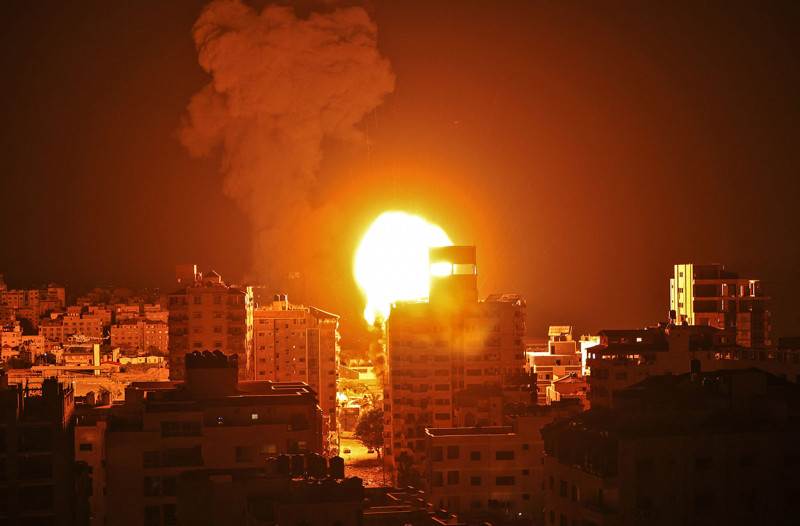 PALESTINIAN-ISRAEL-CONFLICT-GAZA