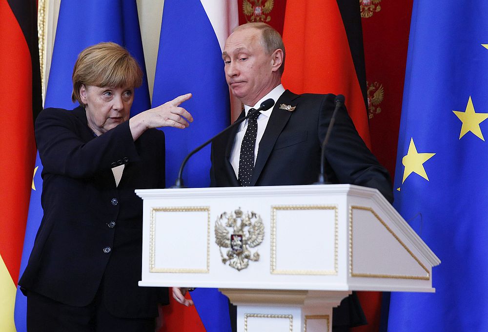 Merkel és Putyin 2015-ben