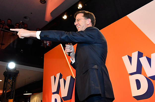 Mark Rutte, a győztes miniszterelnök