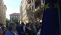 Nem az erőszakra – Tüntettek a Fidesz újbudai irodája előtt