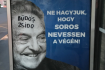Leszedi a kormány a nevetős Soros-plakátokat