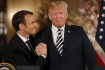Trump Macronnak mondta el, hogy kilép az iráni atomprogramból