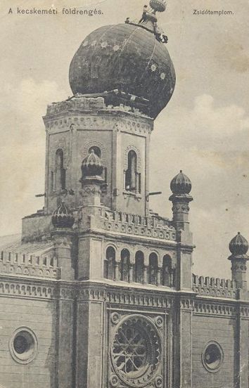 Földrengés Kecskeméten - anno 1911