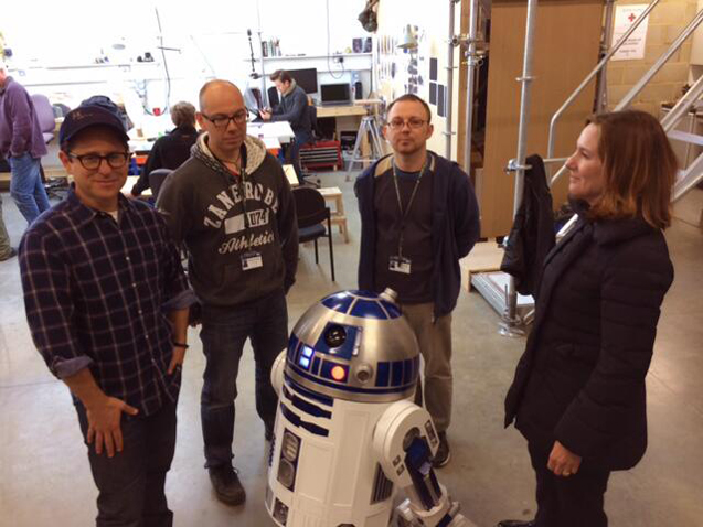 JJ Abrams és R2-D2