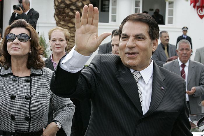 Ben Ali és neje
