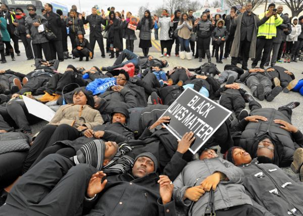 Tüntetés Baltimore-ban