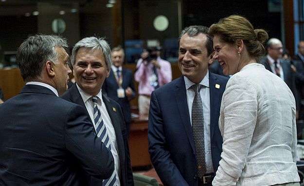 Faymann és Orbán parolázik (2014)