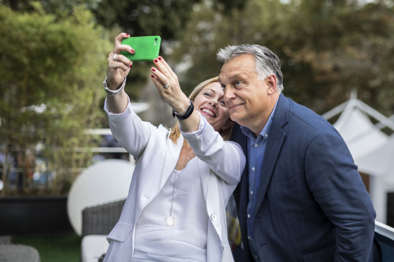 Párttalálkozó Olaszországban - Orbán Viktor 