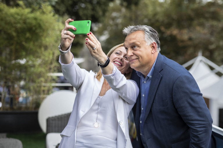 Orbán Rómába utazik Melonival tárgyalni
