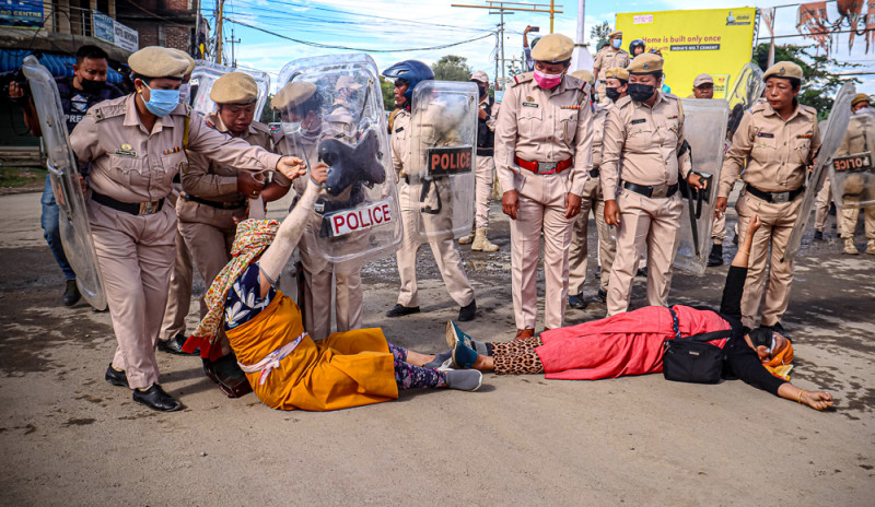 INDIA-MANIPUR-UNREST