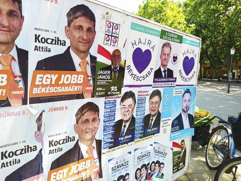 Háromféle Fidesz és az egyesült ellenzék Békéscsabán  