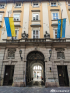 Kirakták az ukrán zászlót a Városházára