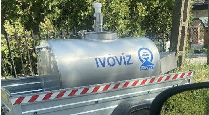 Vízhiány Solymáron: autókkal próbálják feltölteni a víztározót