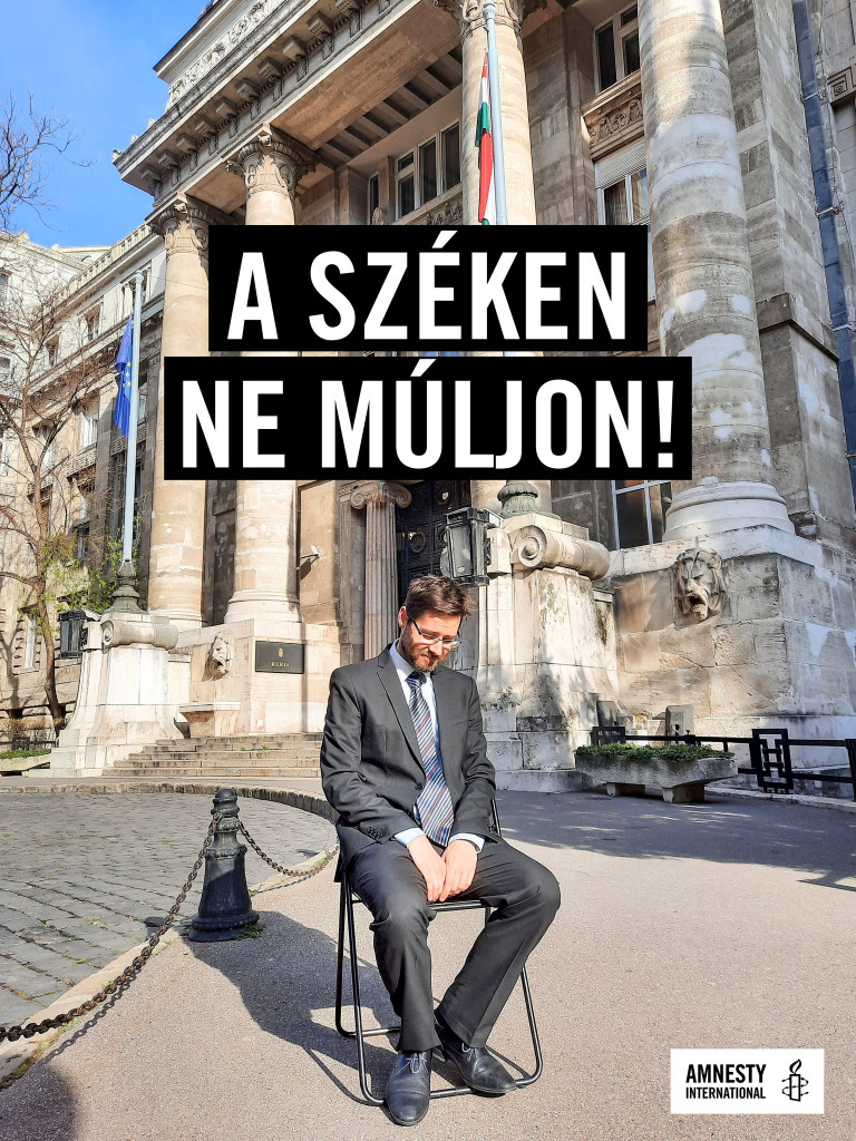 Nem engedték be az Amnestyt a bírói függetlenséggel foglalkozó konferenciára