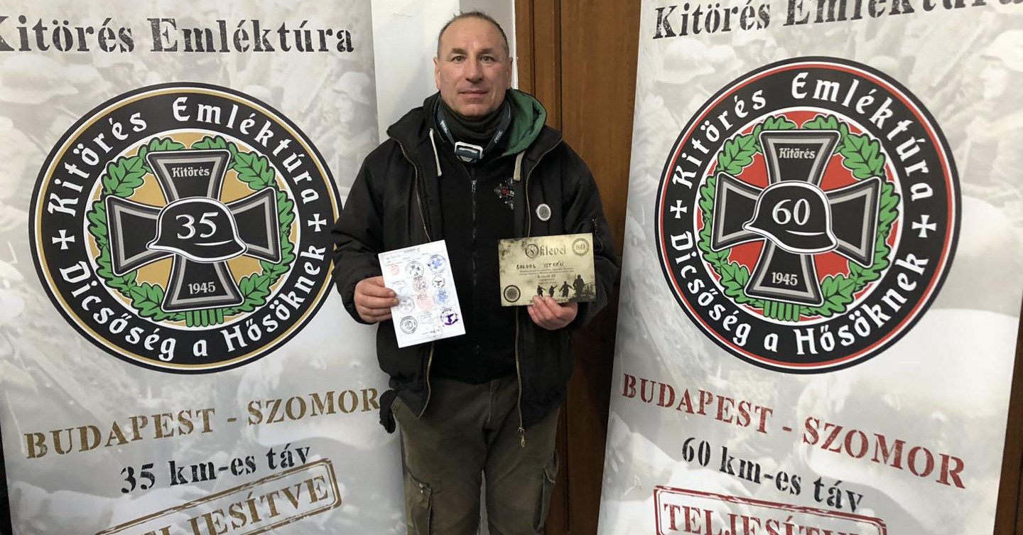 A fideszes Boldog István is teljesítette a szélsőjobbos túrát a Kitörés napján