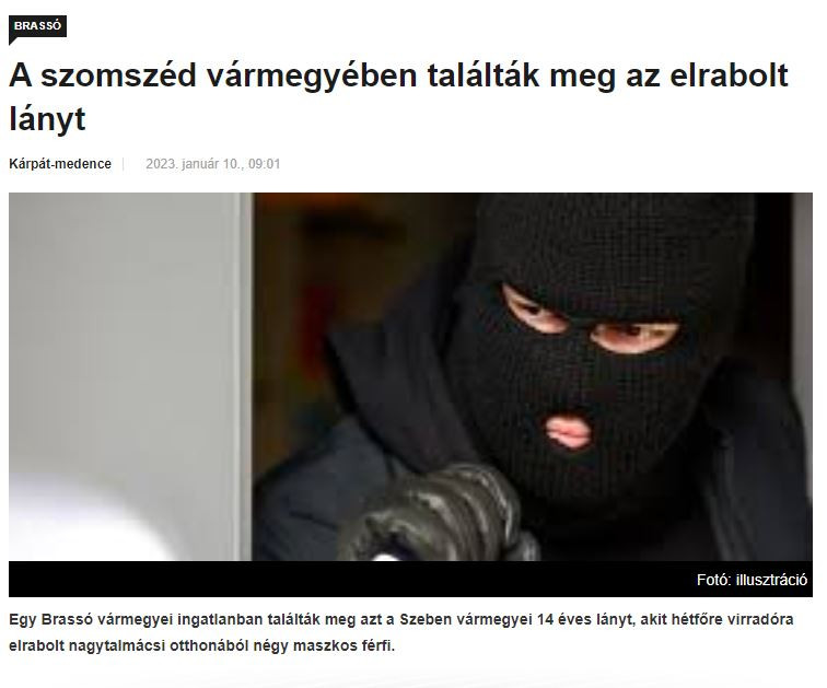 Erdélyben is vármegyét említ egy magyar hírportál