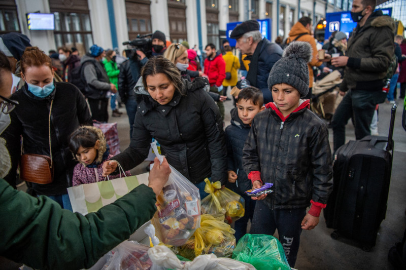 Ukrajnai h?bor? - Menek?ltek Budapesten