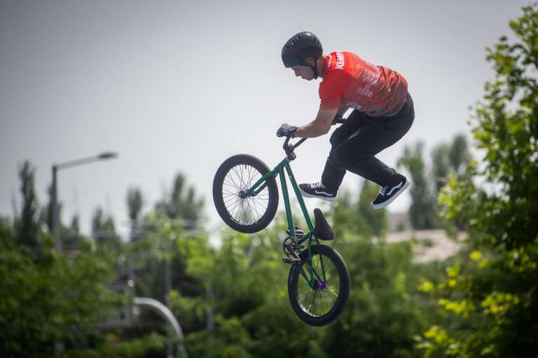 Súlyos balesetet szenvedett Kempf Zoltán BMX-versenyző Svájcban