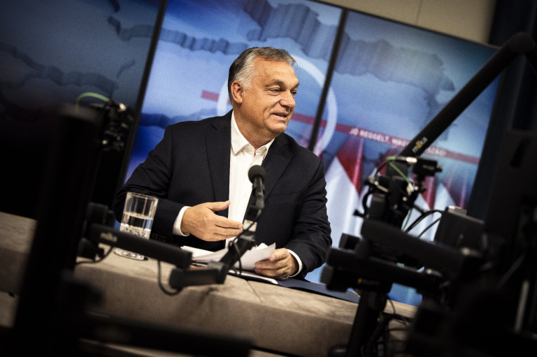 Orbán a Fidesz szlogenjét elemezte reggeli rádióinterjújában 