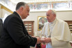 Ferenc pápa: Orbán azt mondta, május 9-én véget ér a háború
