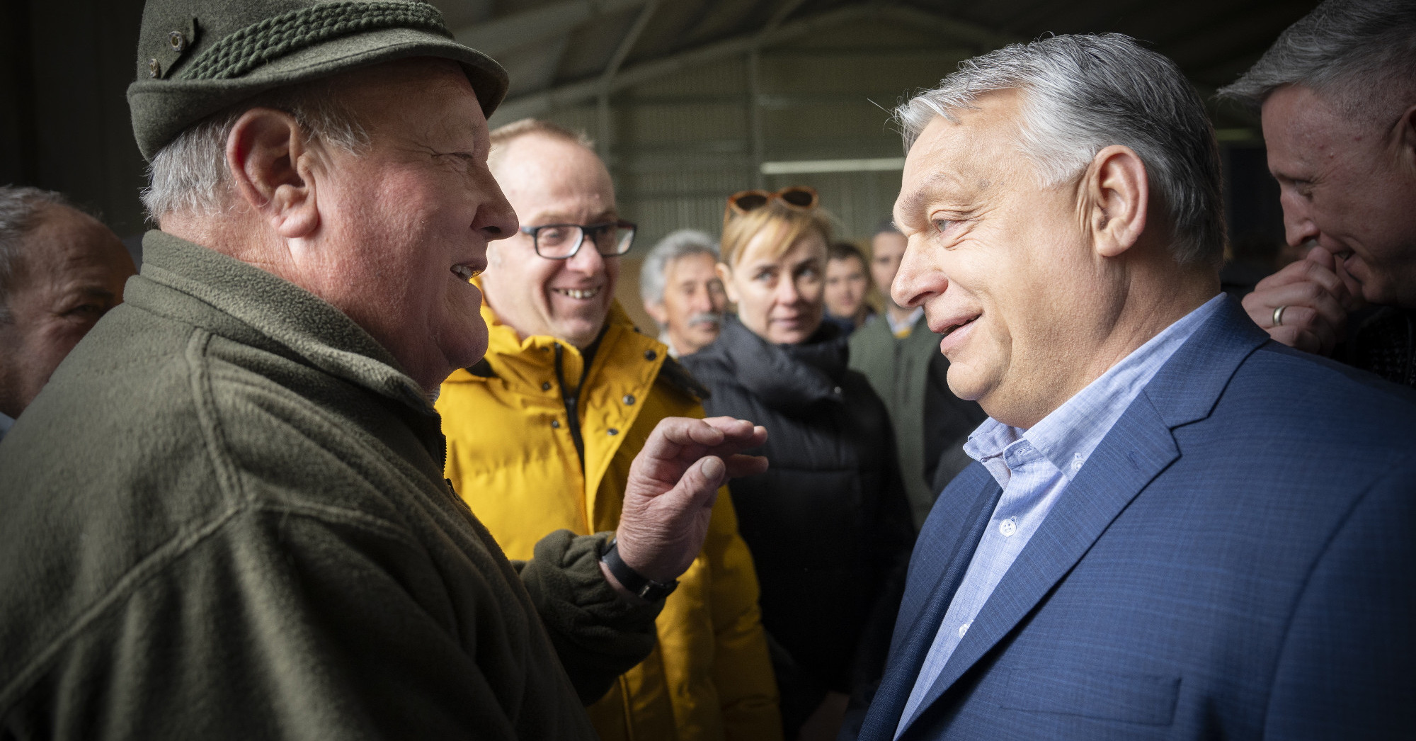 Nemesgörzsönyi magtárban indította be a kampányt Orbán Viktor
