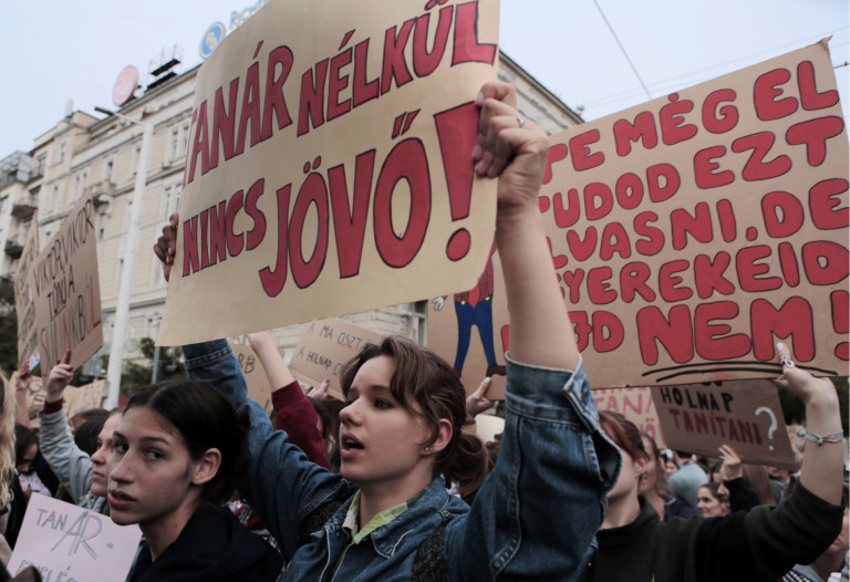 A Fidesz-szimpatizánsok harmada támogatja a tanársztrájkot