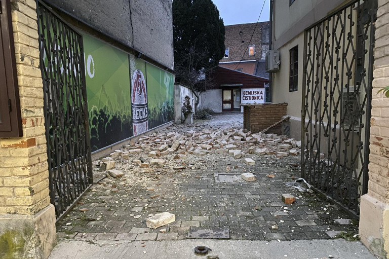Egy gyerek meghalt a horvát földrengésben 