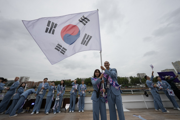 Dél-Koreát Észak-Koreaként mutatták be az olimpiai nyitóünnepségen