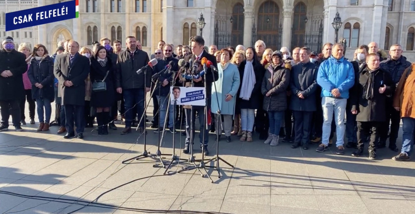 Márki-Zay beizzította az ellenzék népszavazási kampányát 