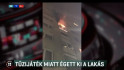 Tűzijáték okozott lakástüzet Miskolcon szilveszter este