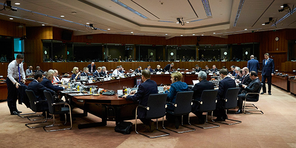 Az Európai Unió brüsszeli csúcstalálkozójának második napi ülése