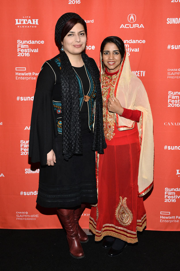 Rokhsareh Ghaemmaghami és Sonita Alizadeh