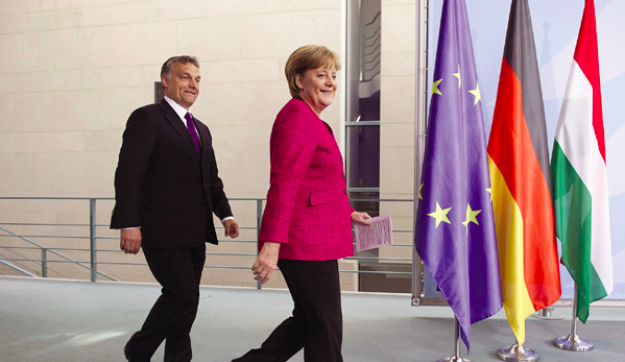 Annyira berágtak a németek, hogy Angela Merkel nem is fogadta Orbán Viktort