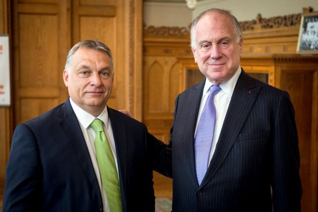Ronald S. Lauder szerdán még Orbánnál járt