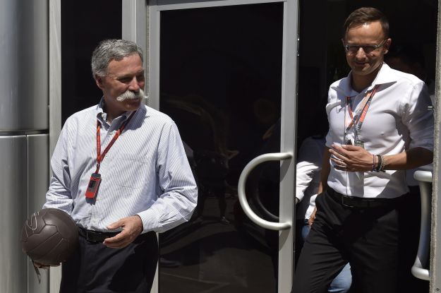 Chase Carey és Szijjártó Péter