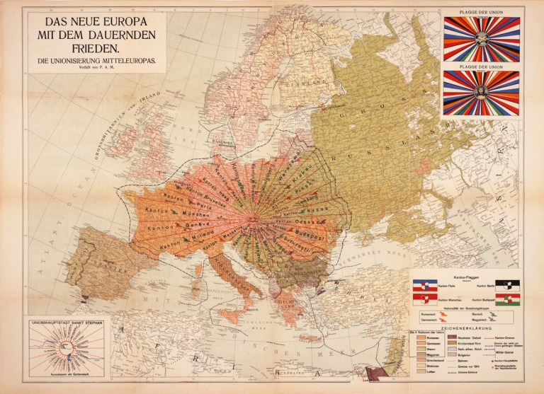 Ilyet még nem látott: így képzelték el az egyesült Európát 1920-ban