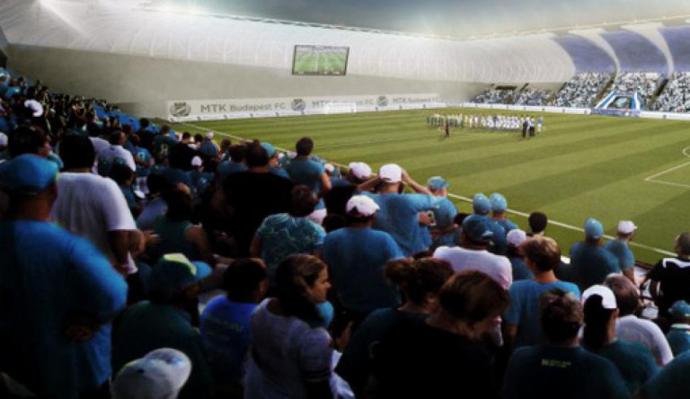 Úgy megszaggatta a vihar a 7,5 milliárdos MTK-stadiont, mintha bagóért készült volna