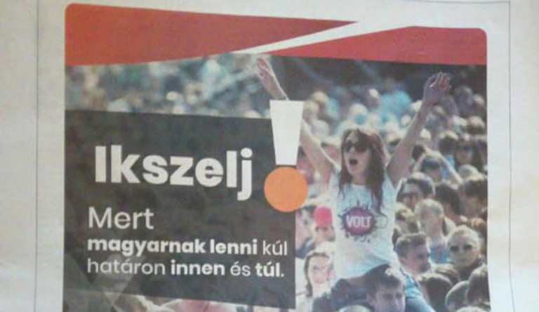 Na, vajon ki lehet az, aki kétoldalas hirdetésben buzdítja a határon túliakat, hogy szavazzanak, s az aktivistái majd segítenek neki?