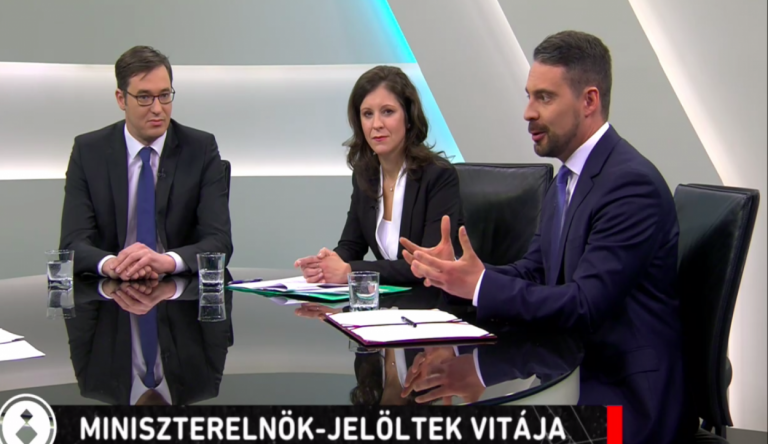 Az RTL Klub megrendezte a nagy miniszterelnök-jelölti vitát, amire egyedül Orbán nem ment el