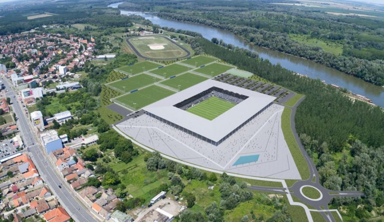 Mert neki erre is van pénze! Mészáros Lőrinc ultramodern stadiont épít Eszéken – Mutatjuk a látványterveket