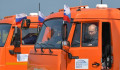 Putyin felavatott egy hidat, teherautót vezetve, de még hogy
