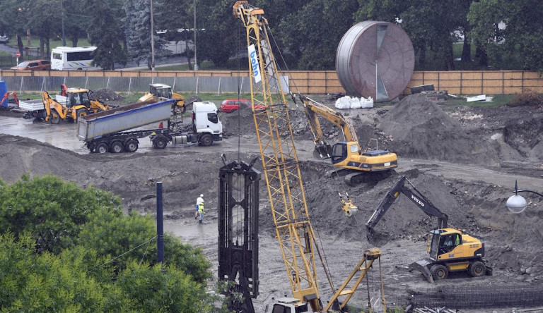 Jelentősen csökkent az építőipar teljesítménye