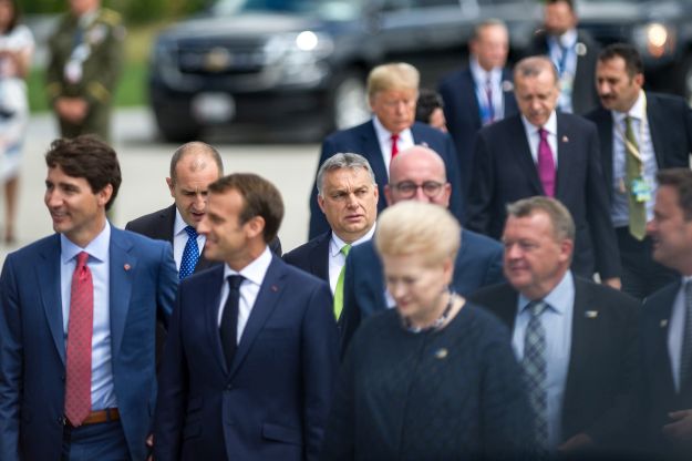 Vezetők érkeznek a NATO-csúcsra