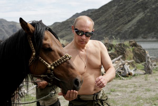 Putyin, az izmos