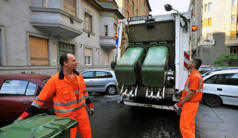 Húsvétkor is a megszokott munkarend szerint szállítja el a szemetet az FKF