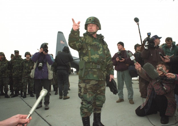 199 - Taszár fénykorában: amerikai katonák érkeznek a bázisra
