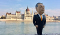 Vajon ki előtt hajbókol ez a bólogatós Orbán-figura?