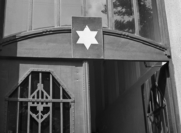 Kényszerlakhelyként kijelölt un. csillagos ház - 1944