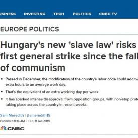 CNBC: „Orbán szokatlanul heves tiltakozással találja magát szemben ”